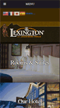 Mobile Screenshot of lexingtonhoteljacksonhole.com
